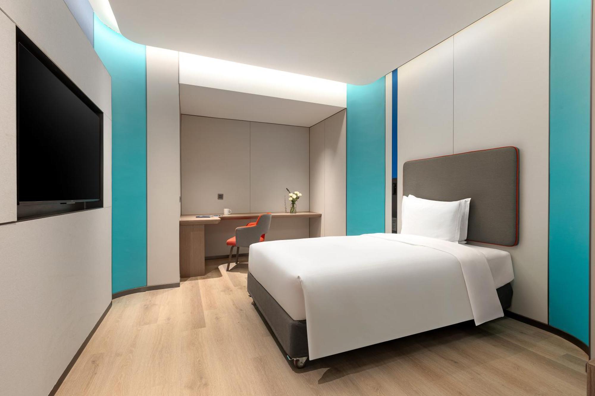 Holiday Inn Express Changfeng Park Shanghaj Zewnętrze zdjęcie