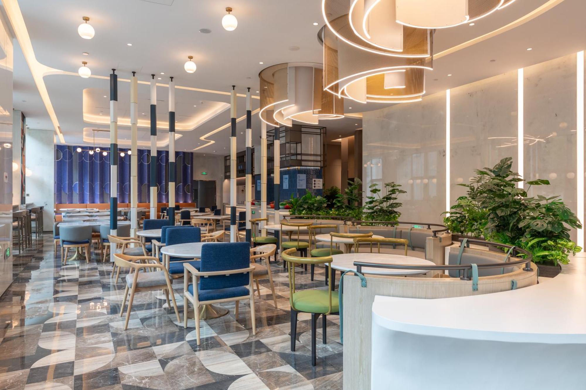 Holiday Inn Express Changfeng Park Shanghaj Zewnętrze zdjęcie